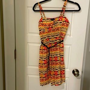 Fun tribal print sundress